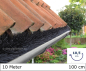 Preview: Dachrinnenbürste Ø 10,5 cm - Länge 100 cm - 10er-Gebinde - auf Wunsch mit 6 Sicherungsklammern