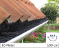 Preview: Dachrinnenbürste Ø 10,5 cm - Länge 100 cm - 10er-Gebinde - auf Wunsch mit 6 Sicherungsklammern